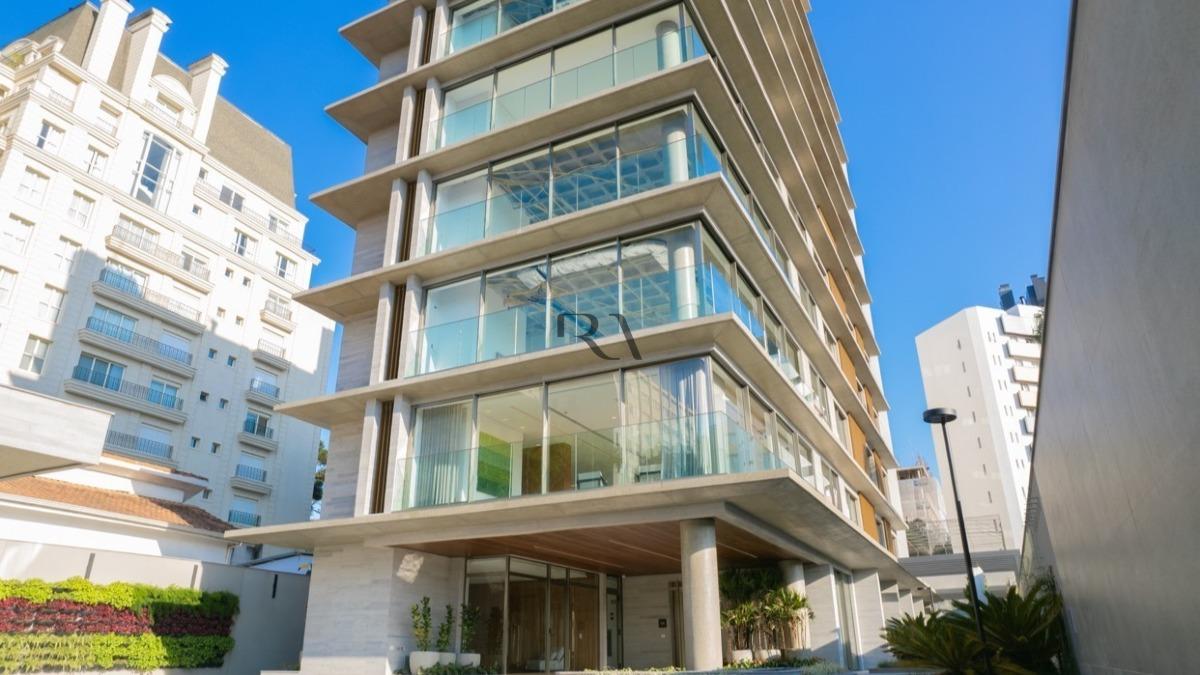 Fachada do empreendimento Vigo, da Invescon, no Batel, em Curitiba