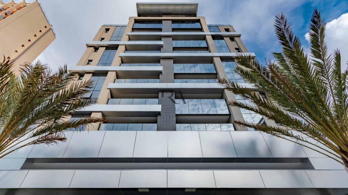 Fachada do empreendimento Aventus Residences, da Cima, no Bigorrilho, em Curitiba