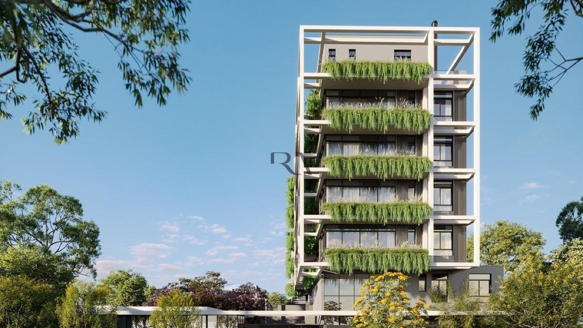 Fachada do empreendimento Mytá, da ALTMA, no Bigorrilho, em Curitiba