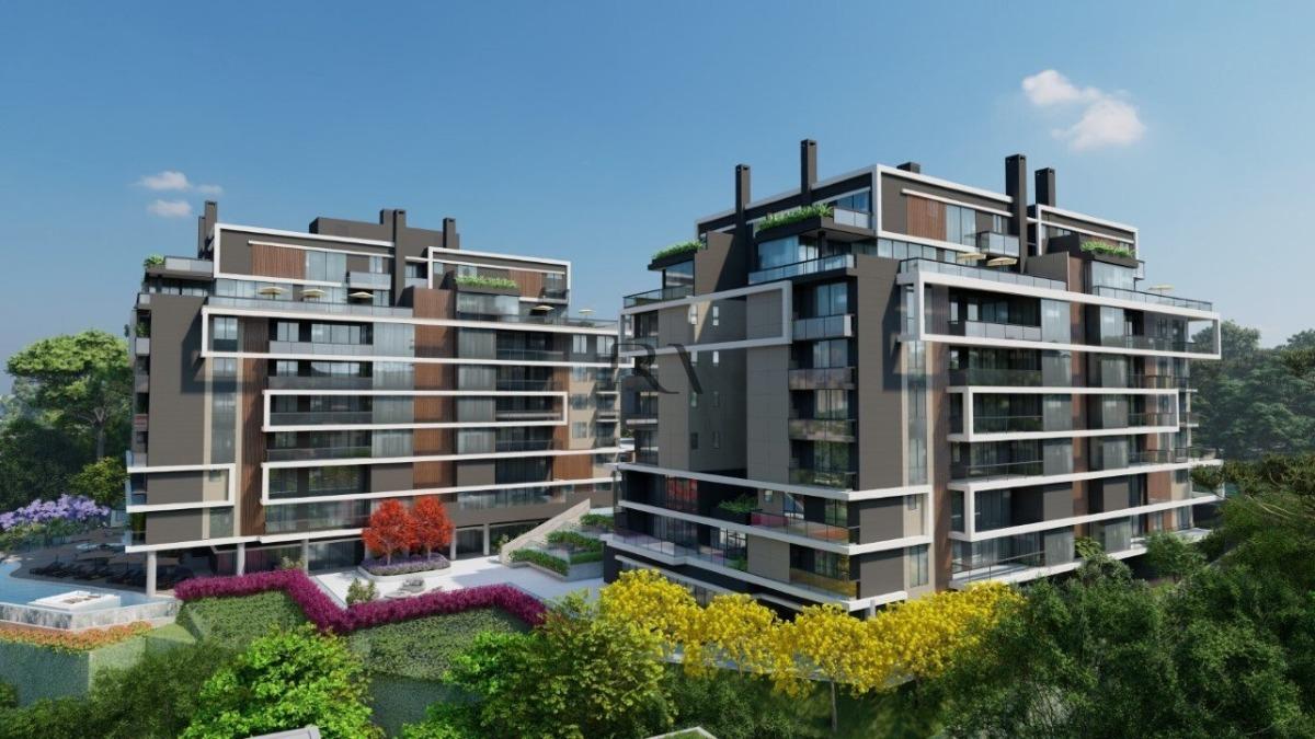 Fachada do empreendimento Reserva Barigui Colina, da Avantti, no Ecoville, em Curitiba