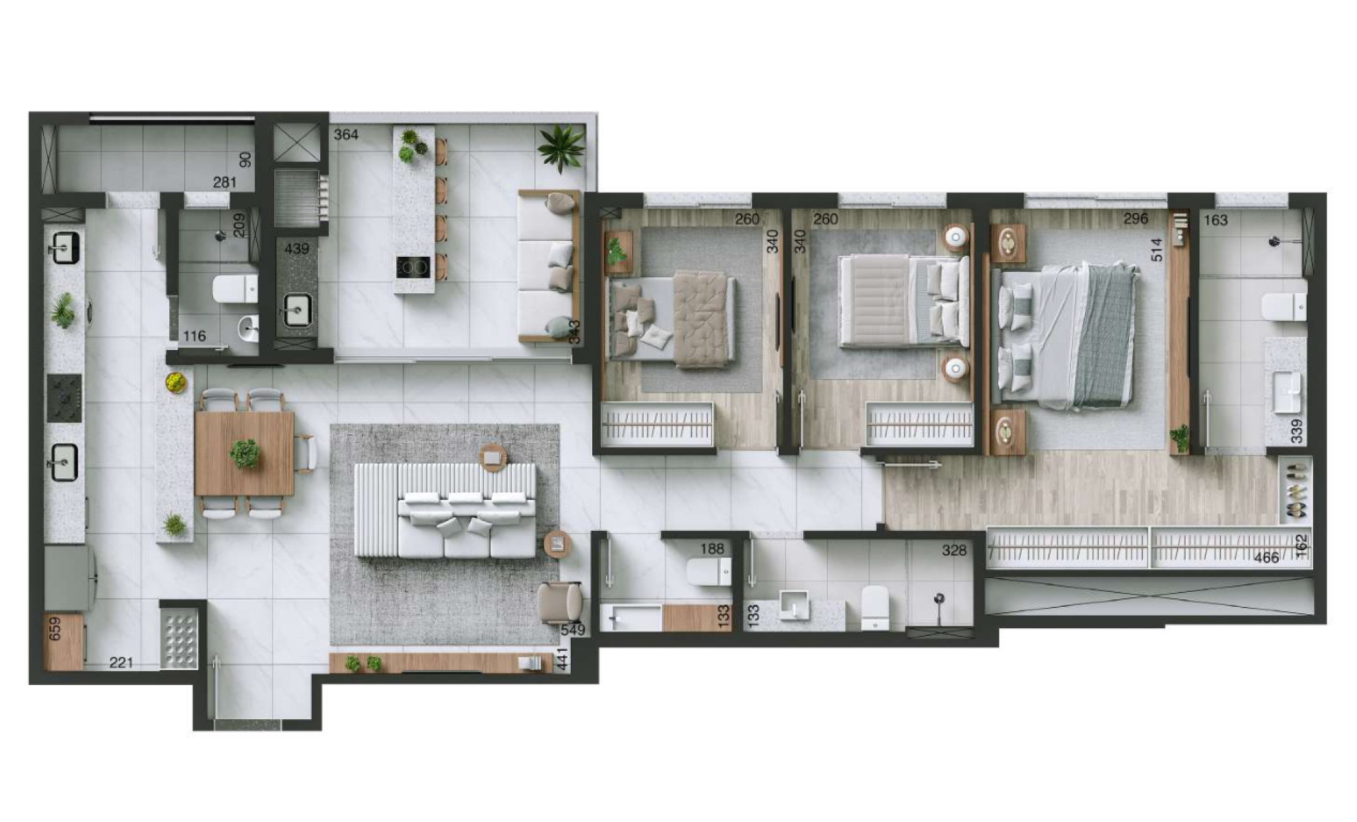 Lançamento Plaenge no Ahú - Planta com 3 Quartos, 2 Vagas e Lazer Completo na Rua Alberto Folloni - Planta