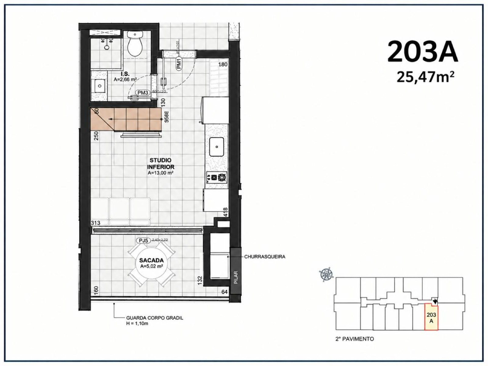 STUDIO NO BLENTT - UNIDADE DE REVENDA - Planta